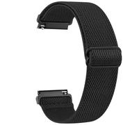 Vancle Bracelet tissé pour 18 mm 20 mm 22 mm Montre, élastique sangles de rechange en nylon avec libération rapide, réglable souple pour femme fille homme, 18mm