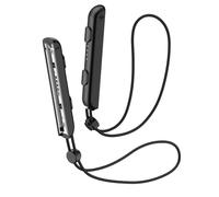 Vancle Dragonne avec Switch Joy-Con - Lot de 2 Bracelet pour Manette Joy Con - Remplacement pour Accessoires Switch (Noir) (1 paire)