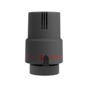 VANCOCO Tête thermostatique M30 x 1,5 mm - Robinet de radiateur - Valve de chauffage - Anthracite - Capteur liquide avec position anti-gel