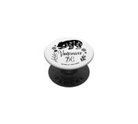 Vancouver BC Bear & Flowers Nature At Your Door Design PopSockets PopGrip Adhésif