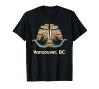 Vancouver Canada Art T-Shirt Graphique avec Valeur