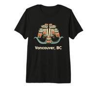 Vancouver Canada Art T-Shirt Haut de Gamme