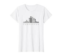 Vancouver Canada Canadienne Colombie Britannique T-Shirt Graphique avec Valeur, Femme, Blanc, M