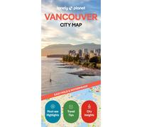 Vancouver City Map 2ed -anglais- - Lonely planet eng - Lonely Planet - Atlas / carte