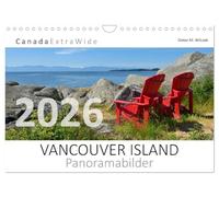Vancouver Island Panoramabilder (Wandkalender 2026 DIN A4 quer), CALVENDO Monatskalender: Die wunderschönen, ausdrucksstarken und emotionalen ... und andere Outdoor-Enthusiasten ist.