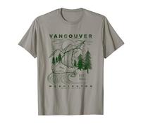 Vancouver Washington Souvenir de voyage rustique Vancouver T-Shirt