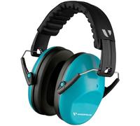Vanderfields Casque antibruit de qualité supérieure - Réduction du son à large spectre de 33,2 dB à 2 K Hz - Casque pour enfants de 3 à 12 ans - Bleu ciel