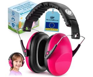 Vanderfields Casque antibruit haut de gamme réduction du bruit à 2 000 Hz pour les enfants