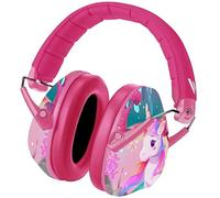 Vanderfields Casque antibruit Premium - Réduction du son à large spectre 34,4 dB à 2 KHz Suppression du bruit - Casque pour enfants 3-12 - Licorne Fantaisie