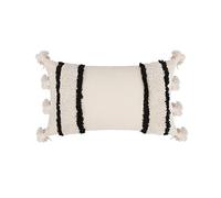 VanderHOME Bohème Broderie Housse de Coussin Tressée taie d'oreiller avec Fermeture éclair Invisible pour canapé et lit 30x50cm Bande