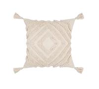 VanderHOME Bohème Broderie Housse de Coussin Tressée taie d'oreiller avec Fermeture éclair Invisible pour canapé et lit 45x45cm Diamant