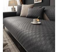 VanderHOME Housse de canapé rétractable avec Motif texturé, Housse de canapé antidérapante et imperméable, Protection de canapé pour Animaux et Enfants, 90 * 210cm-housse de siège(1 Seule pièce)