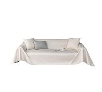 VanderHOME Housse de Canapé Souple Housse pour Canapé Imperméable Housse de Canape 3 Places Couvre Canapé Antidérapante Convient Aux Animaux Domestiques Enfants 90 * 160cm-Beige(1 PC)