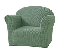 VanderHOME Housse de Fauteuil pour Enfant Extensible Jacquard Housse de Canapé Enfant Housse Fauteuils Lavable pour Chambre d'enfant (Vert Matcha)