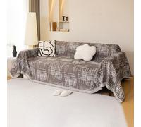 VanderHOME Plaid Canape, Jeté de Canapé Réversible, Protection Canapé,Jete de Canape Grande Taille,Décoratifs Jetés de lit,Multifonctionnel Plaid Jeté de Lit 180 * 130cm-Curry