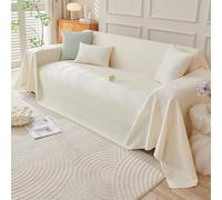 VanderHOME Plaid Canape Polyvalent, Jeté de lit ou Jeté de canapé, Couverture été. Couverture Rafraîchissante Climatiseur 3D 210 * 300cm-Beige-B