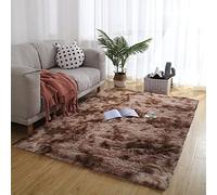VanderHOME Tapis Doux Salon Chambre sans Perte ni décoloration Tapis De Sol Grand Soft Tapis à Poils Longs Moelleux sans Perte ni décoloration Colore caffè-160 * 230cm