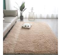 VanderHOME Tapis Pure Color Tie-Dye, sans Perte ni décoloration, Tapis Doux et Moelleux pour Chambre et Salon Pure Camel 180x200cm