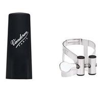 Vandoren Ligature M/o Alto Finition Etain et Couvre-bec Plastique - LC53PP Ligatures clarinette alto G