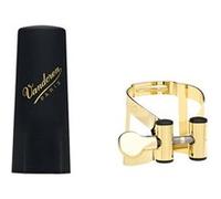 Vandoren Ligature saxophone alto LC57DP M/O dorée + couvre-bec plastique