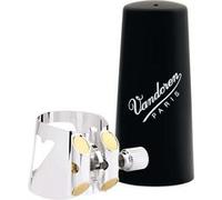 Vandoren Ligature Optimum LC04P pour clarinette basse – plastique avec couvre-bec