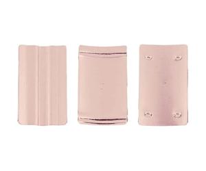 Vandoren PP01PG - Plaquettes pour ligature Optimum rose clar Sib