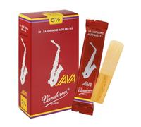 Vandoren Anches pour saxophone alto Java Red 3,5 Rouge 10 anches
