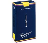Boite de 10 anches Vandoren série "Traditionelle" pour Clarinette Mib - Force 2