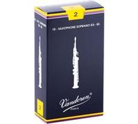 Vandoren Anches pour saxophone soprano SR202 Traditionnelles 2 boîte de 10