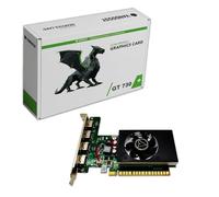 Vandossy GeForce GT 730 GPU à profil bas, 4 × HDMI 4 Go GDDR5 carte vidéo PCIe 2.0 ×8 384CUDA pour entreprise multi-moniteurs, HTPC, home cinéma, PC silencieux (GT 730 Low Profile)