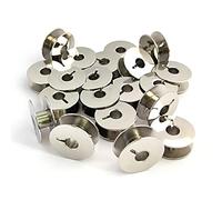 VANELY Lot de 20 bobines L en métal Brother PR600 PR620 PR650 PR-1000 PQ1500 BERNINA 1000 1001