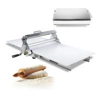 vanenferse Laminoir À Pâte Électrique À Épaisseur Réglable, Machine À Laminer La Pâte Pliable, avec Plaque De Laminage, Machine À Laminer La Pâte Manuelle, pour Pizzas, Pâtisseries Et Fondants