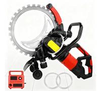 vanenferse Scie À Béton Électrique Toroïdale, Scie À Anneau pour Béton, 12000W Machine De Découpe Murale, Rainureuse Beton Coupe sans Poussière pour Couper Béton, Brique, Profondeur De Coupe 29 Cm