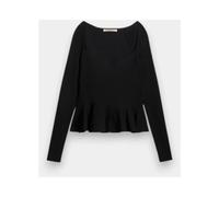 Vanessa Bruno - Flower Sweater - Femme - Blouses et Chemises - Noir - Taille: 40 FR