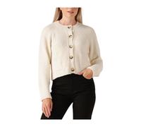 Vanessa Bruno - Gilet Écru Fantine pour automne/hiver - Femme - Pulls - Blanc - Taille: 36 FR