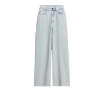 Vanessa Bruno - Jean Eden Taille Haute - Coupe Wide Leg - Femme - Jeans - Bleu - Taille: 34 FR