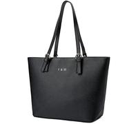 Vanessa & Melissa® Femme Shopper classique élégant Sac à main anse Noir