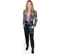 Vanessa Paradis (Floral Top) Silhouette en carton Taille Mini