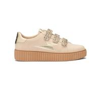 Vanessa Wu ABY Baskets Mode Femme Beige 40