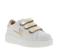 Vanessa Wu Baskets Vanessa Wu Mini Marilou Blanc Fille Or