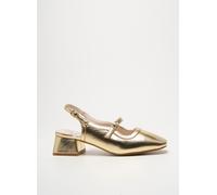 vanessa wu chaussures femme de couleur or 36