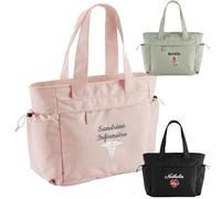 Vanevitch Sac d'infirmière personnalisé avec un prénom, grand sac 38x31x18cm avec poches