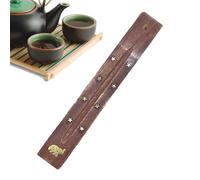 Vangakancint Porte-encens en Bois, Porte-encens | Plateau d’encens Fait Main | Décoration de Salle de de Maison, Centre de Table, collecteur de Cendres pour Salon et Chambre à Coucher