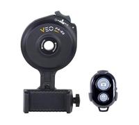 Vangard VEO PA-65 Adaptateur digiscopie Universel pour Smartphone avec télécommande Bluetooth Noir