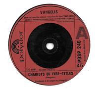 Vangelis - VANGELIS Chariots of Fire Titles USA 7" 45