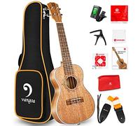 Vangoa Ukulélé Tenor 26 pouces Acajou Solide Hawaii Acoustic Ukulele avec des kits pour débutants