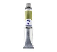 Vangogh Tube de couleurs à l'huile - 60 ml Vert olive 620 - Haute pigmentation - Excellent pouvoir colorant - Résistance à la lumière +++ - Série 2