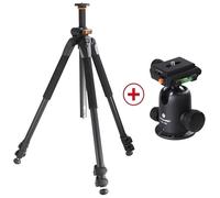 Vanguard Alta Pro 263AB 100 - Trépied en aluminium avec rotule sphérique et colonne multi-angles