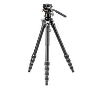 Vanguard Alta Pro 3VLT 235AV10 Trépied de voyage en aluminium avec base de nivellement et tête vidéo compacte VEO PV-10