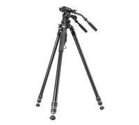 Vanguard Alta Pro 3VRL 303AV18 - Trépied vidéo en Aluminium (86-180cm), système de Mise à Niveau avec Inclinaison de -15°/+15°, hémisphère Amovible,